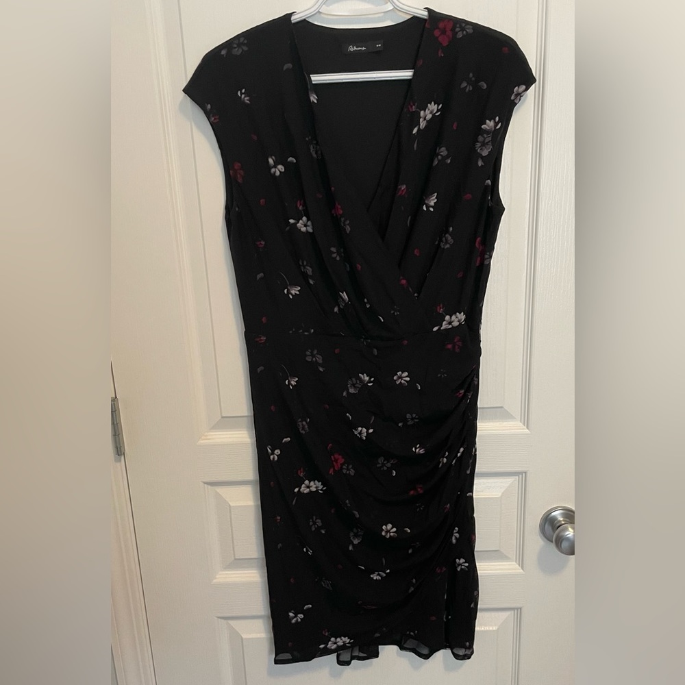 Reitman’s black flora dress